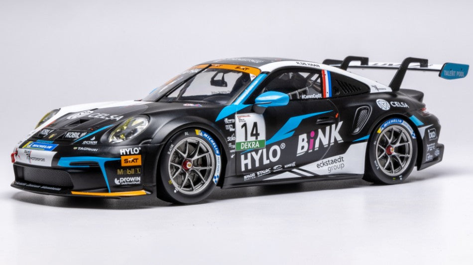 IXO MODELS Porsche 911 GT3 #14 Porsche Oschersleben 2024 | R. De Haan 1:18