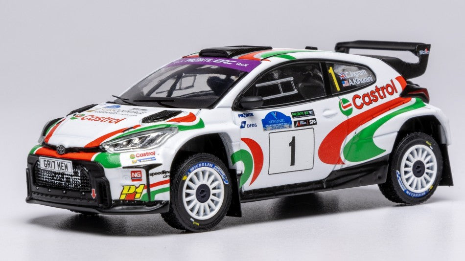 IXO MODELS Toyota GR Yaris #1 Rally Voyonic Forest | Ingr. - Kihur. 1:43