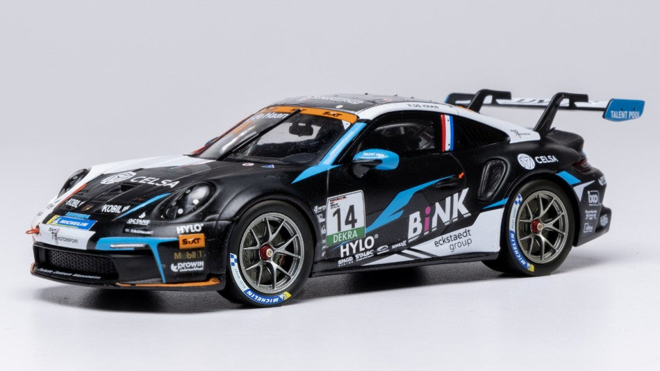 IXO MODELS Porsche 911 GT3 #14 Porsche Oschersleben 2024 | R. De Haan 1:43