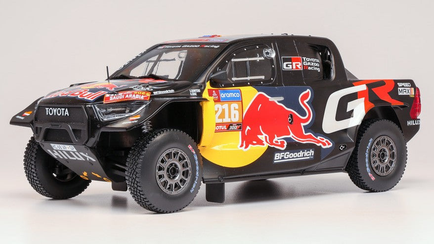 IXO MODELS Toyota GR DKR Hilux EVO T1U #216 Rally Dakar 2024 | Quintero - Henz 1:18