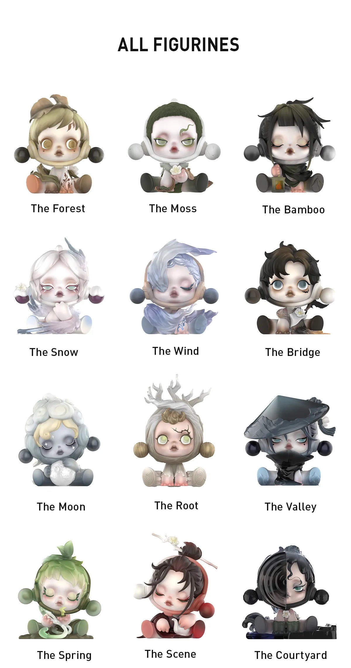 POP MART SKULLPANDA The Ink Plum Blossom (Blind Box)