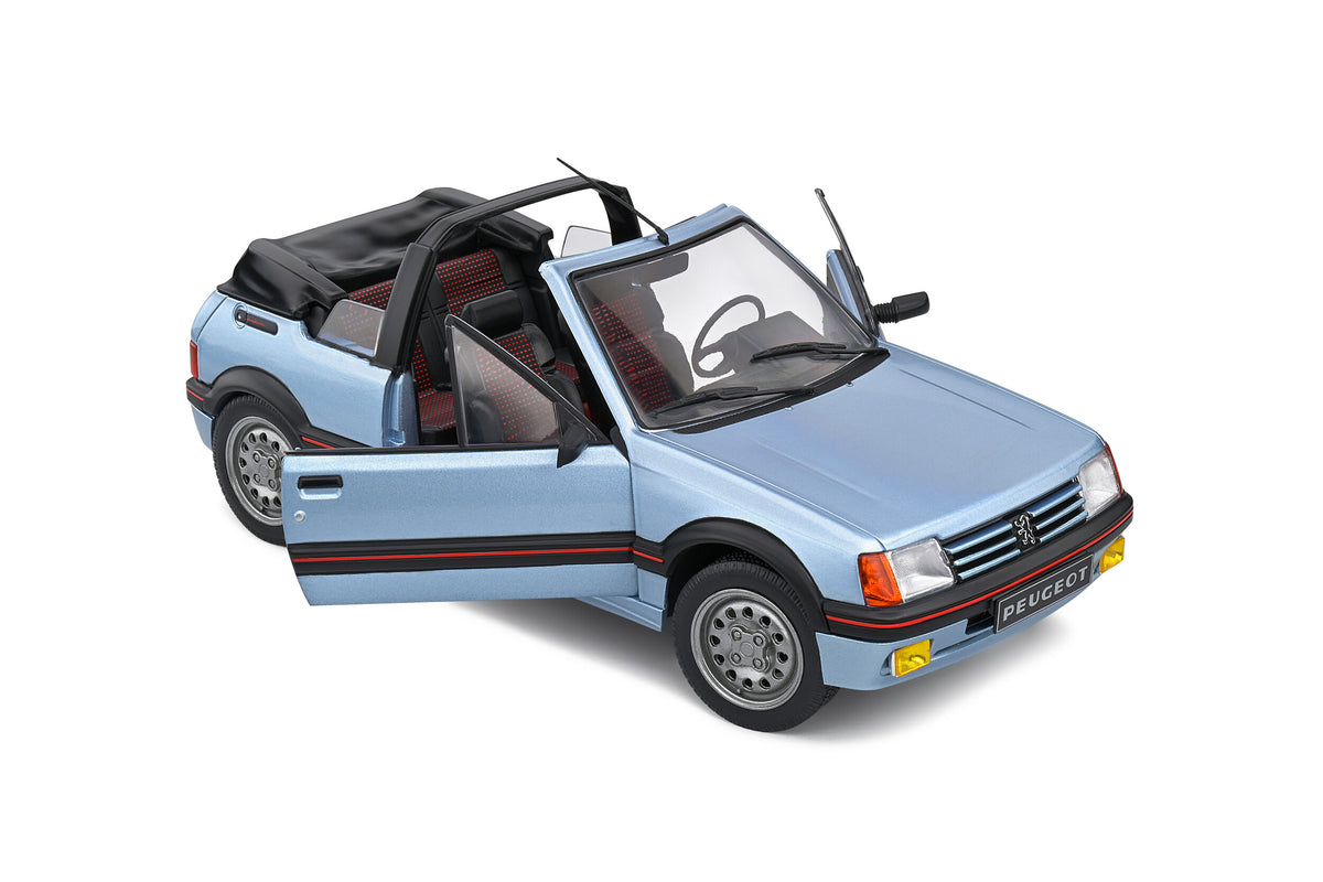 SOLIDO Peugeot 205 CTI 1989 | Bleu Azzuro / Verde 1:18