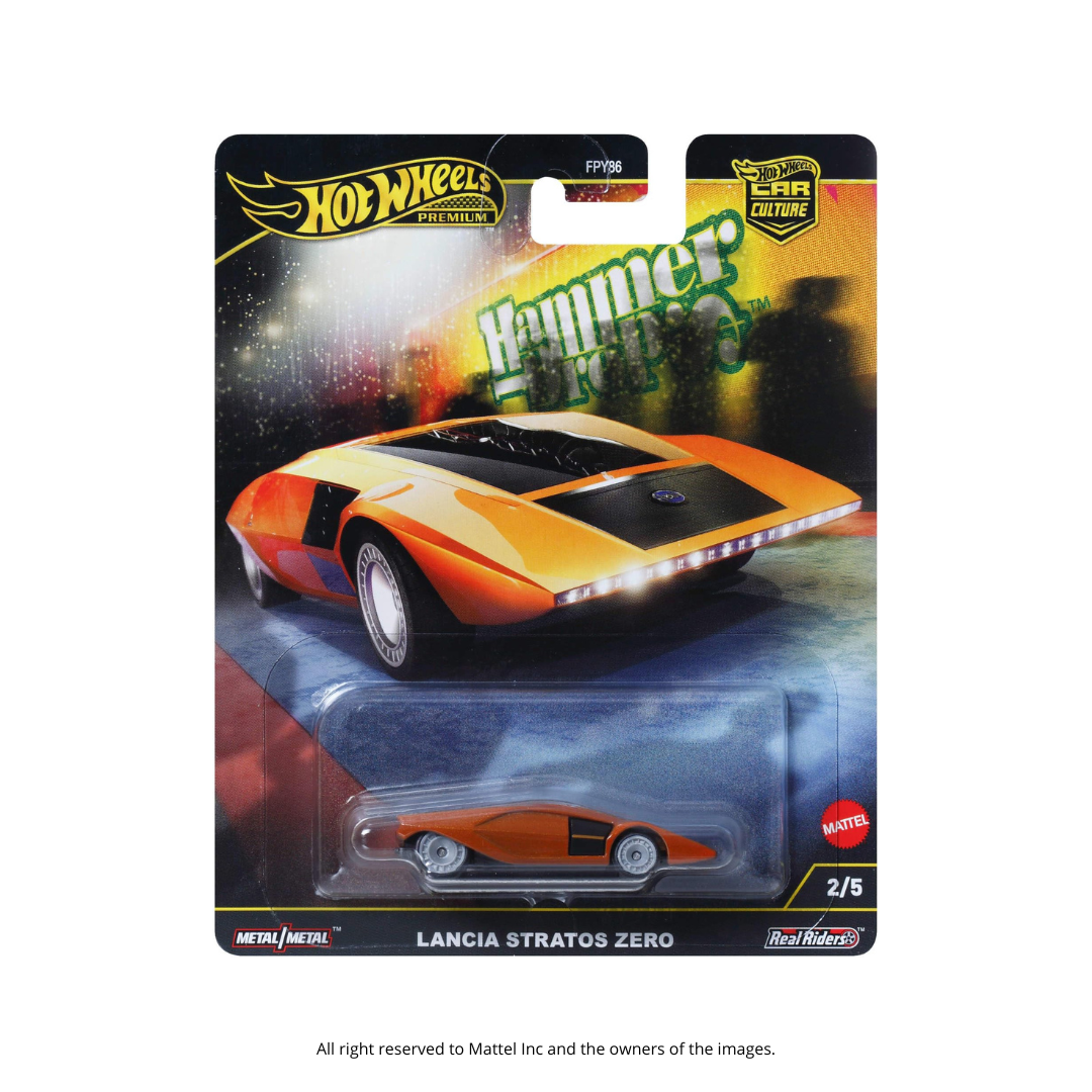 HOT WHEELS Lancia Stratos Zero | Car Culture 1:64