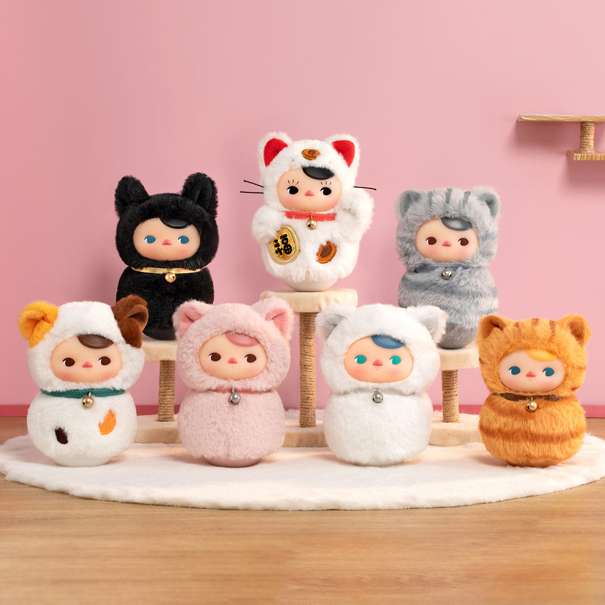 POP MART Pucky Roly-Poly Kitty (Blind Box)