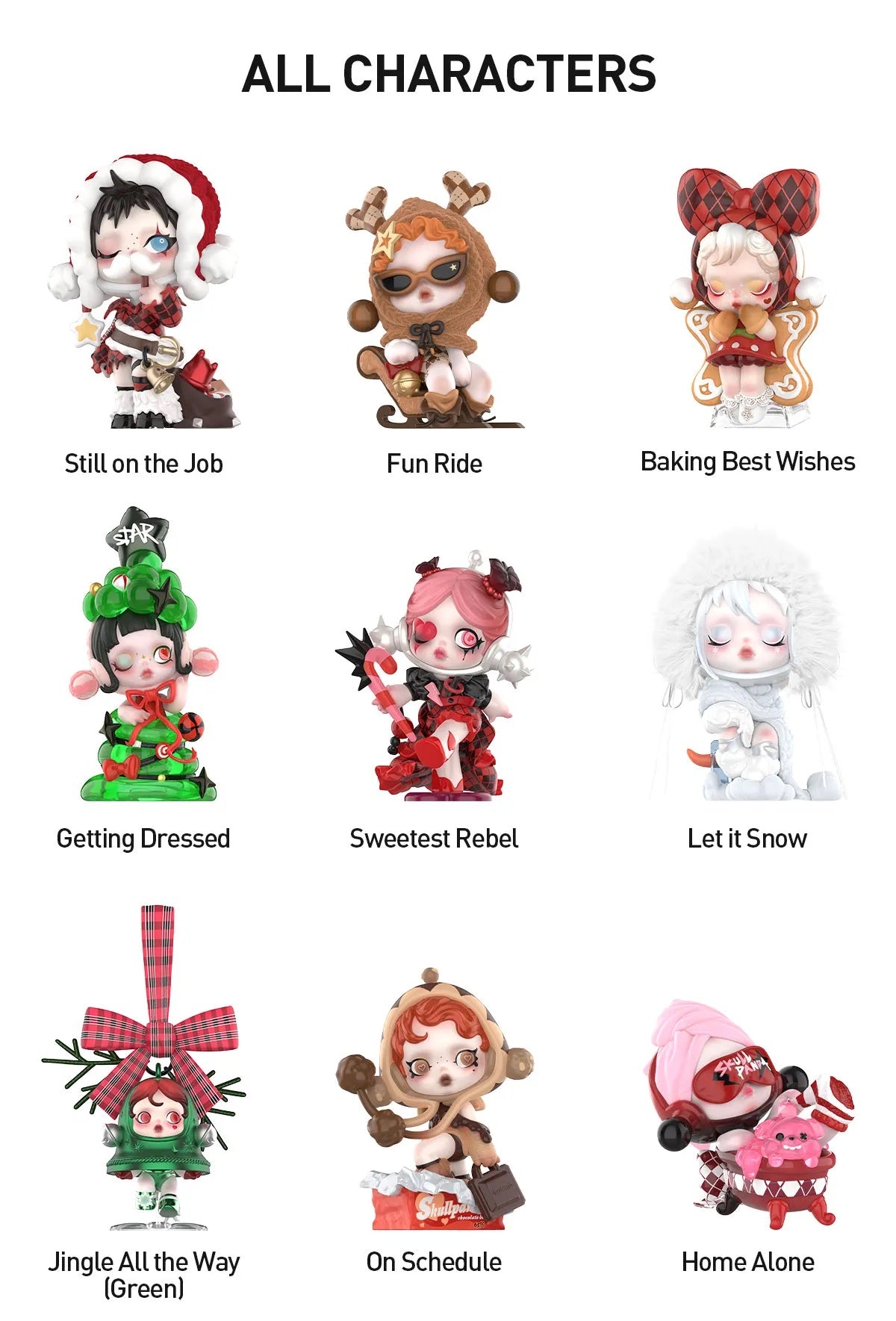 POP MART SKULLPANDA Tell Me What You Want (Blind Box)