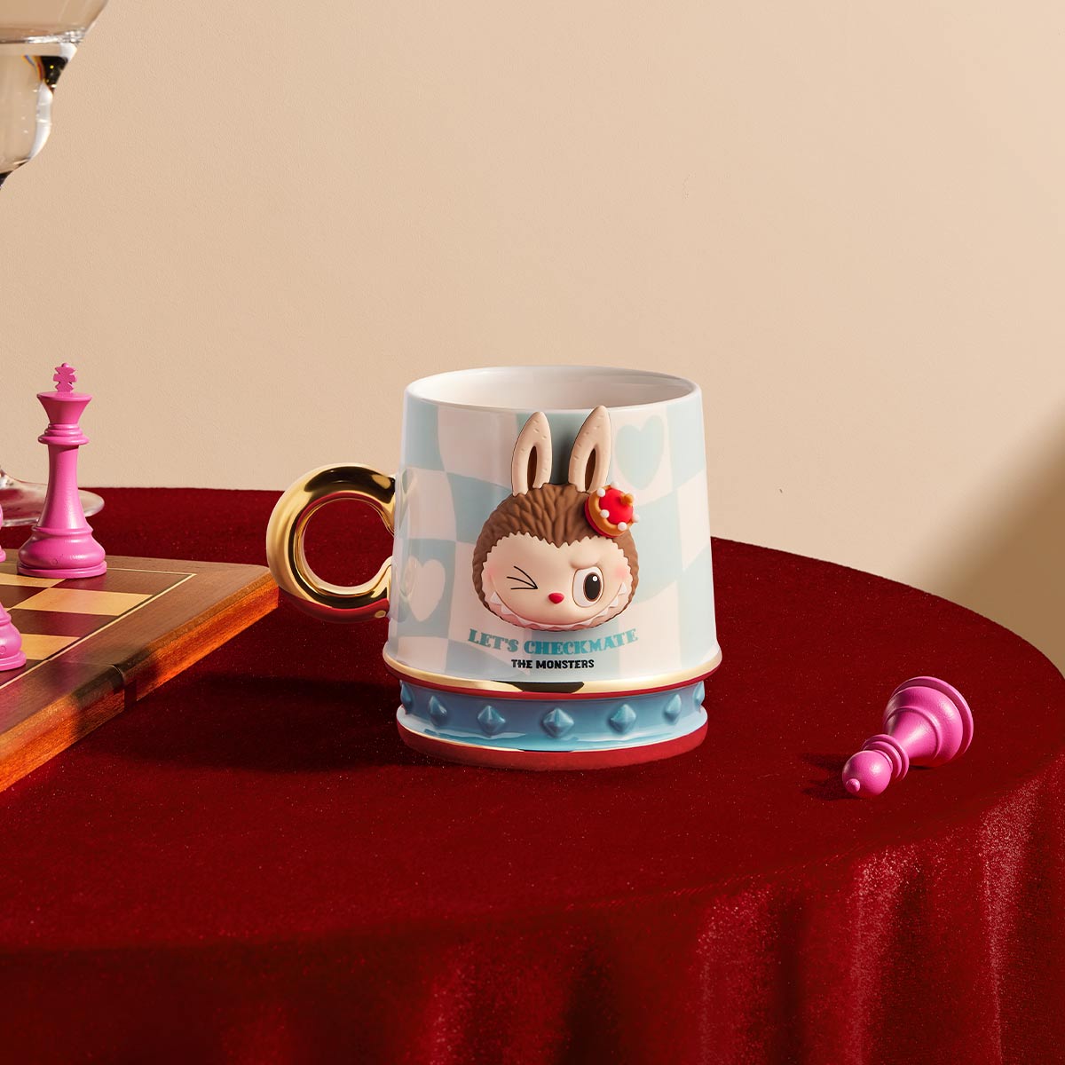 POP MART Labubu Checkmate | Ceramic Mug (EXCLUSIVE)