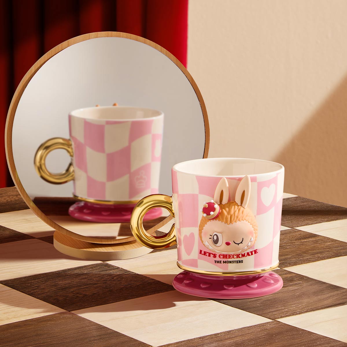 POP MART Labubu Checkmate | Ceramic Mug (EXCLUSIVE)