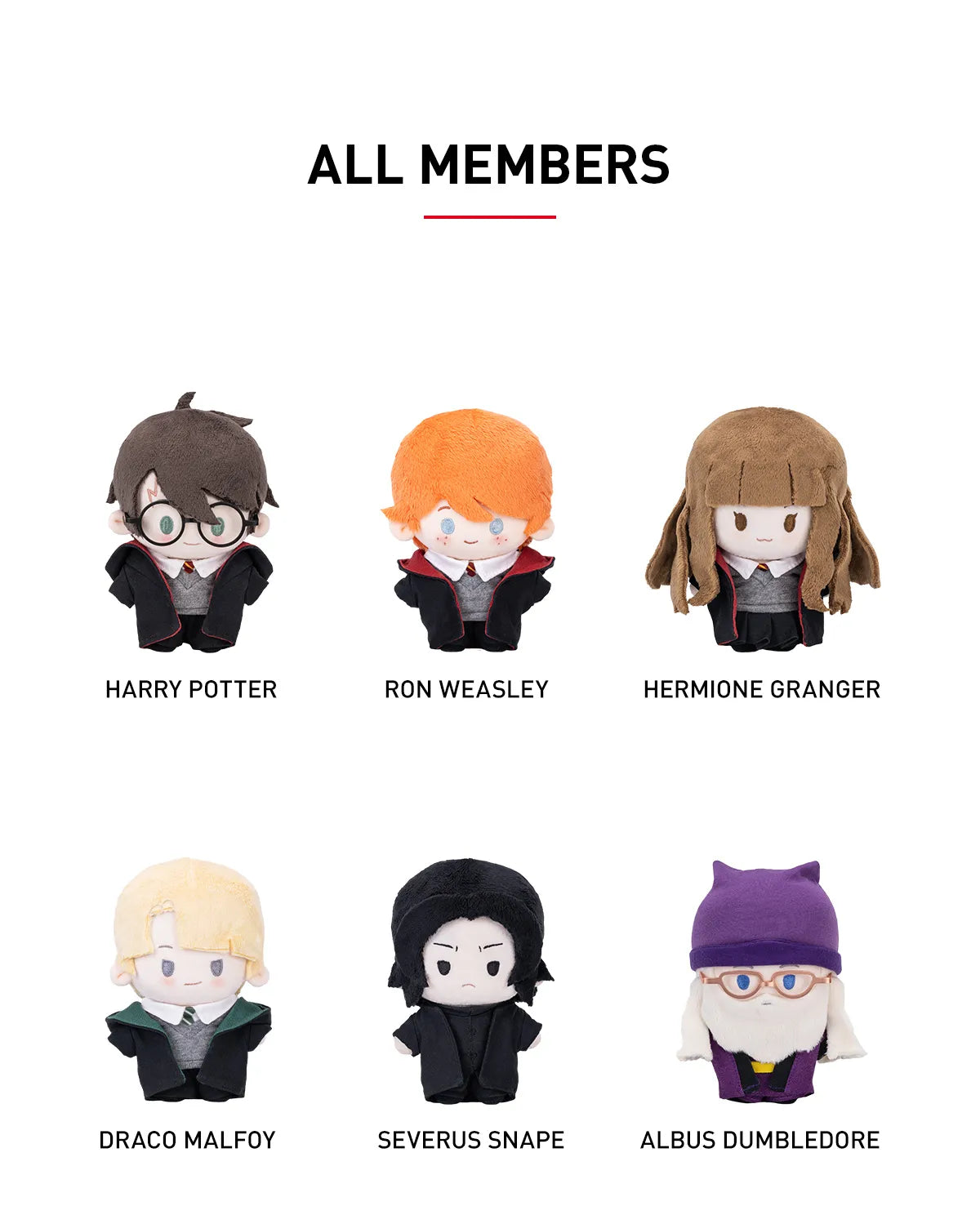 POP MART Harry Potter Magic Academy Cotton Dolls (Blind Box)