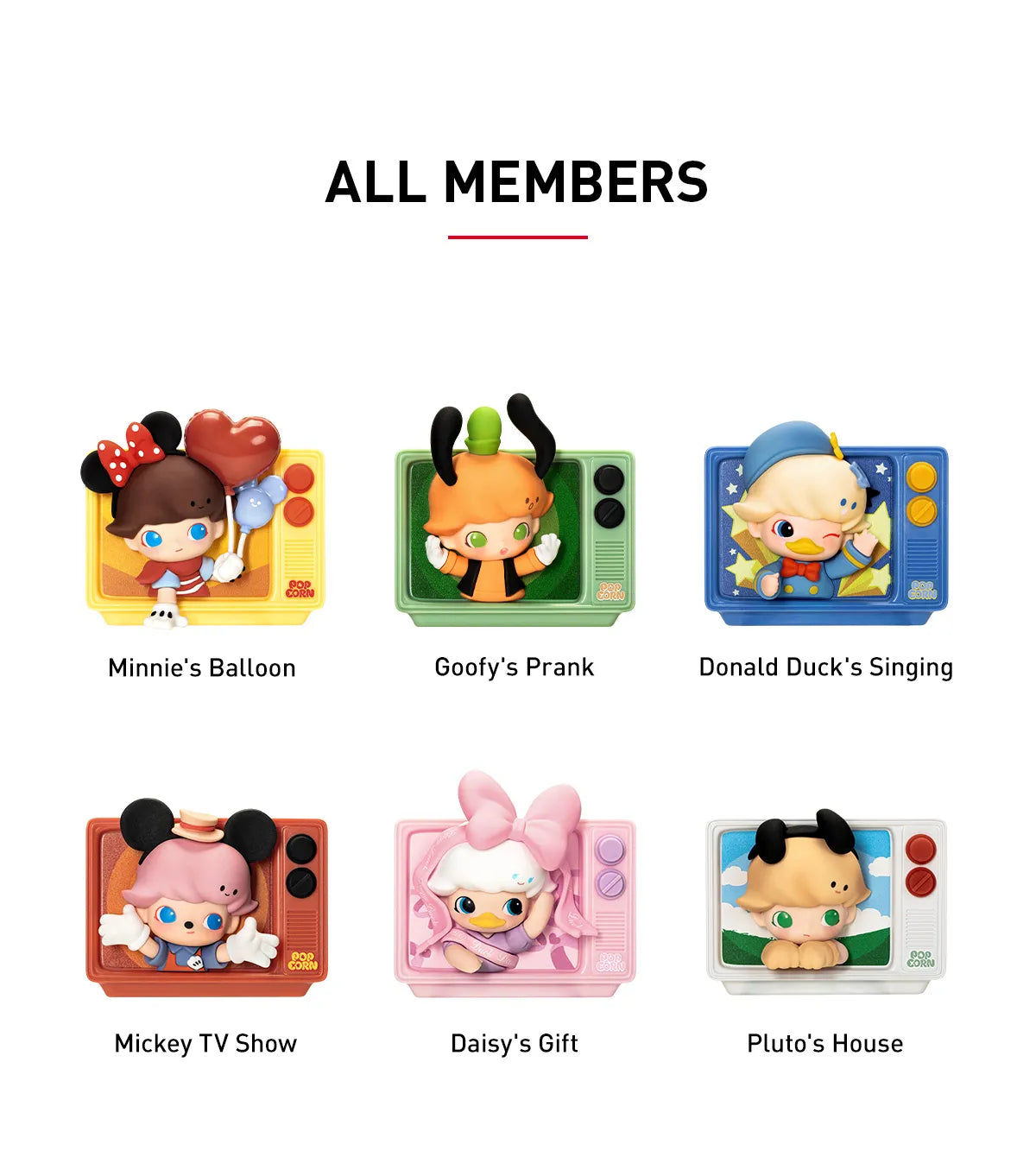 POP MART Dimoo x Disney Frigde Magnets (Blind Box)