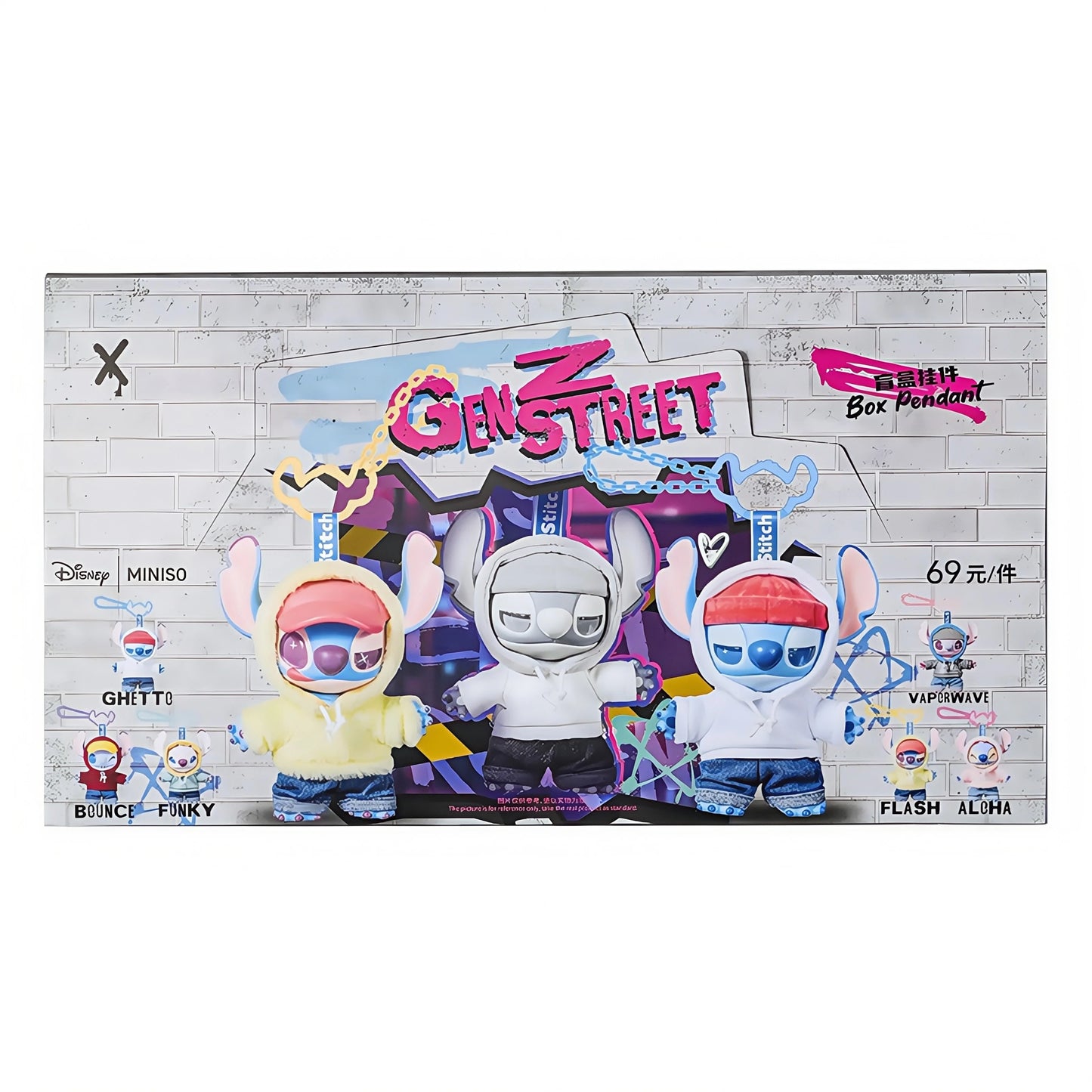 MINISO Stitch Gen Z Street (Blind Box)