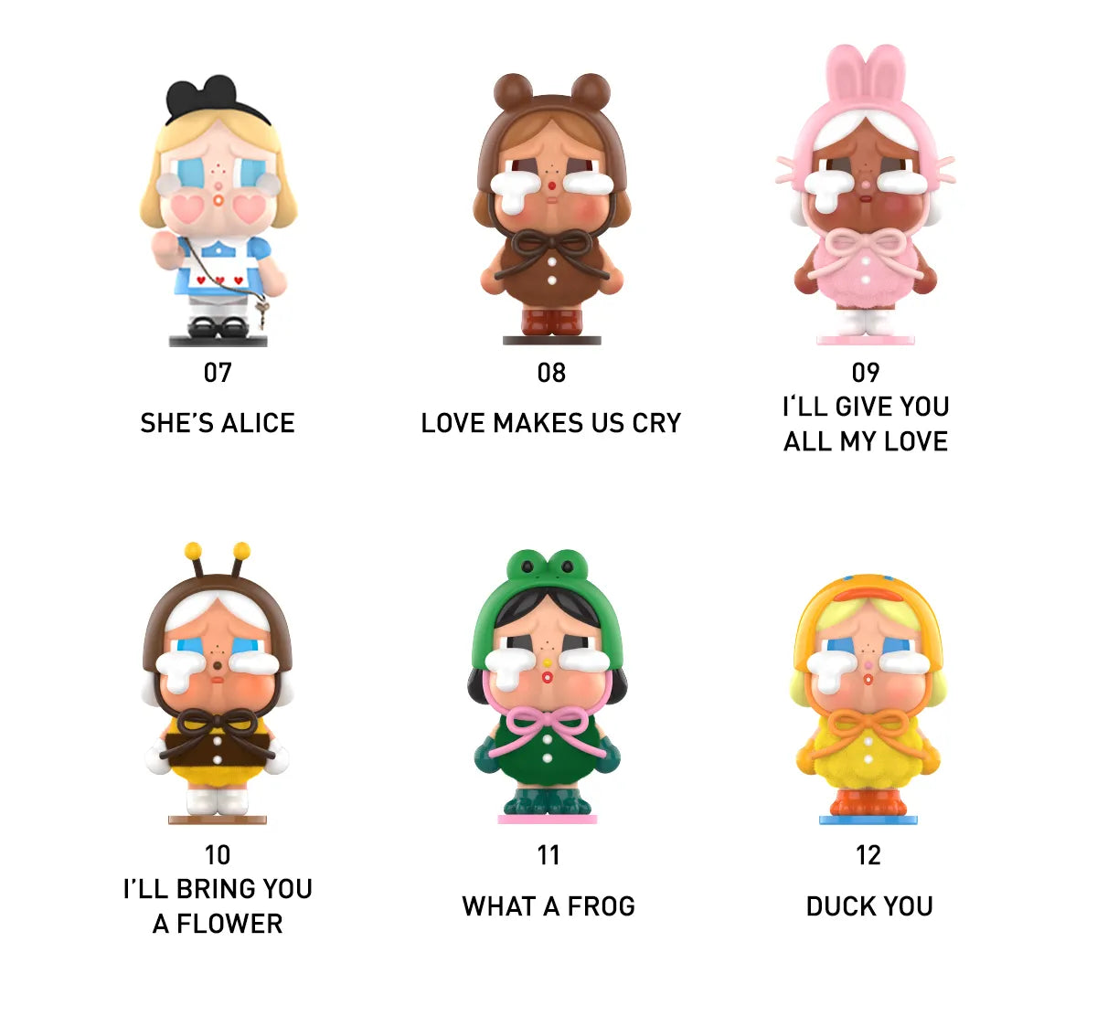 POP MART Crybaby Crying Again Let's Cry (Blind Box)