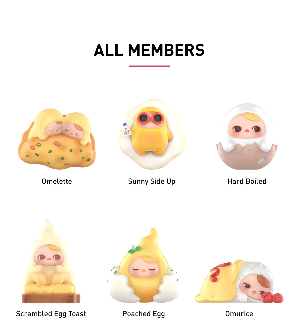 POP MART Pucky Egg Beanie (Blind Box)