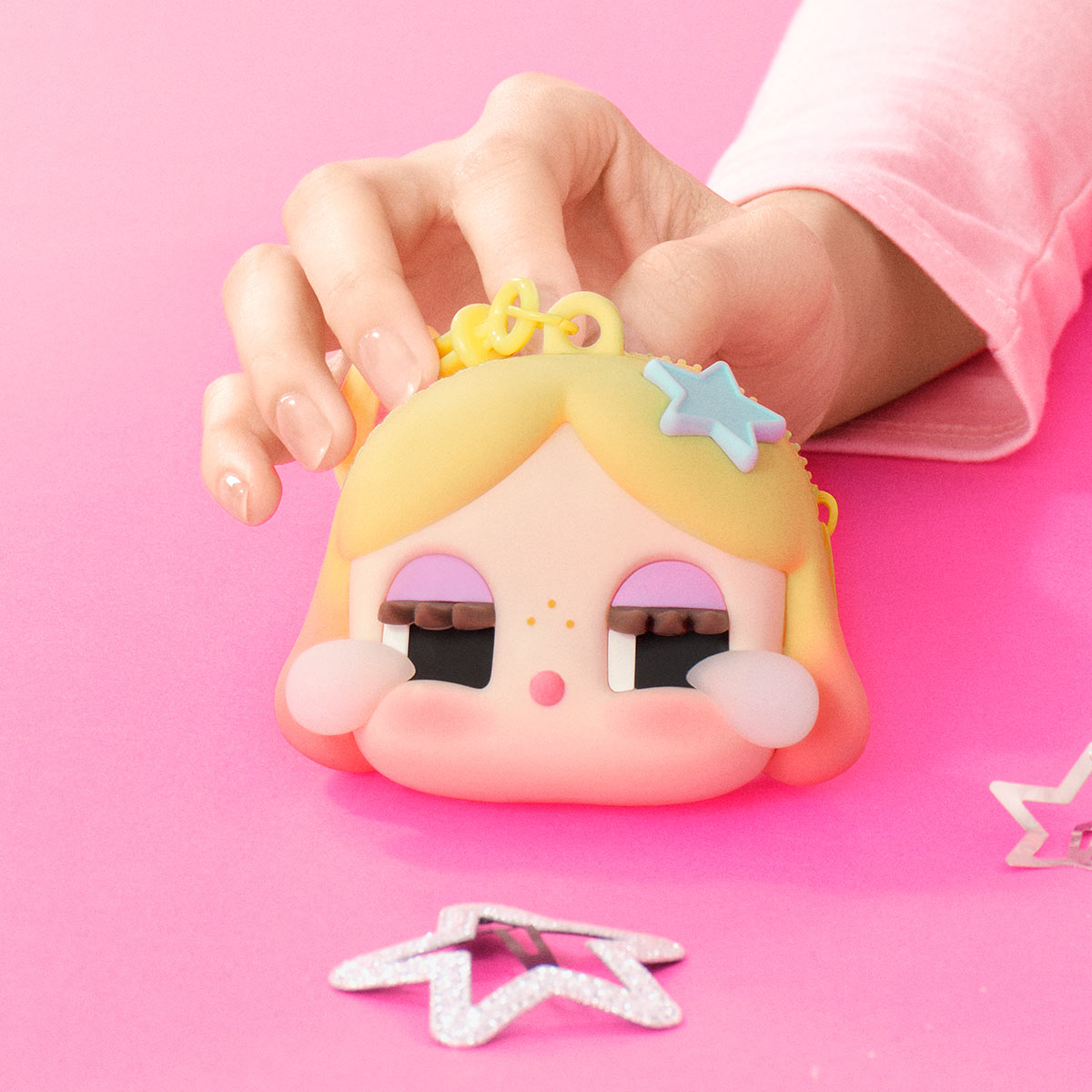 POP MART Crybaby Shiny Shiny | Earphone Case (White)