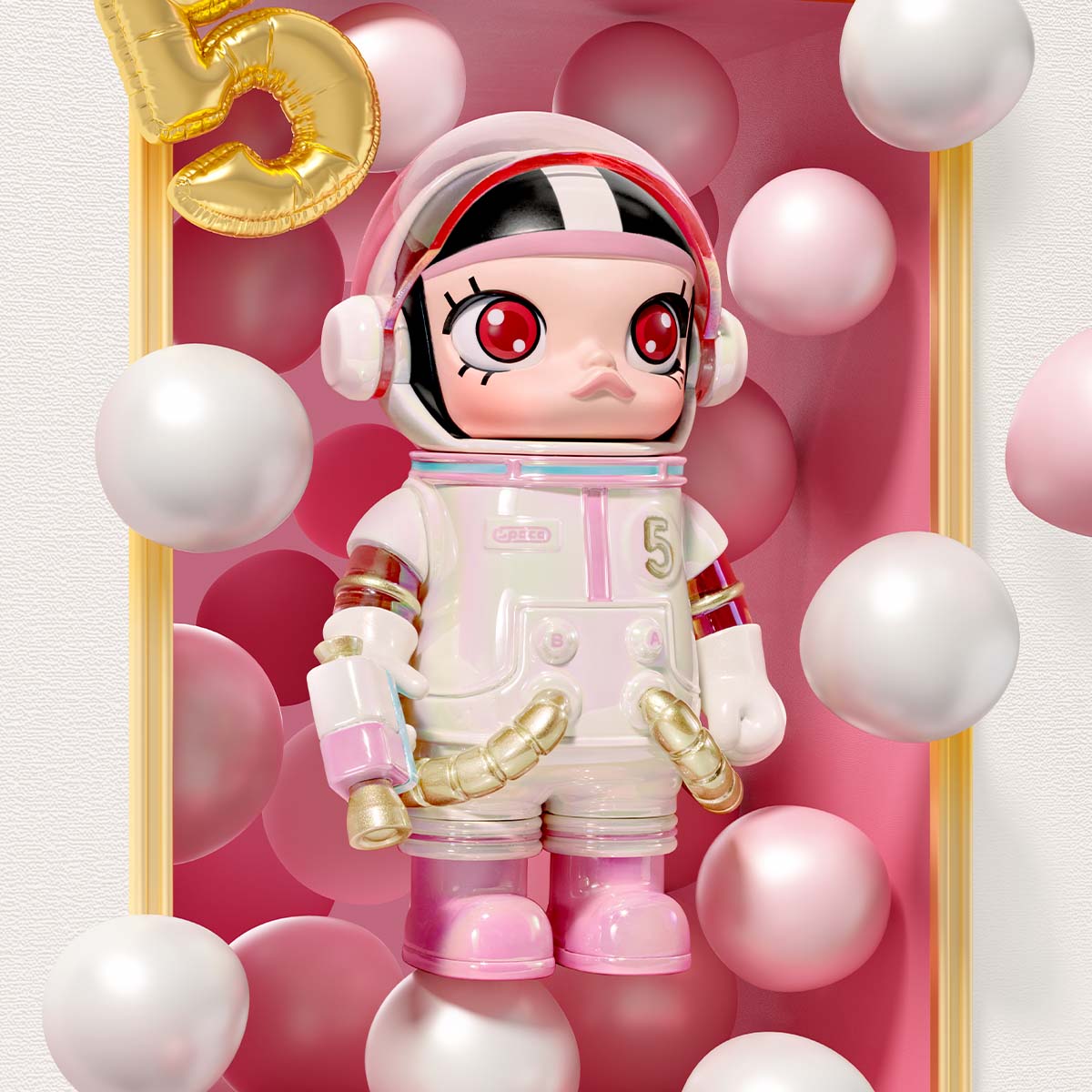 POP MART Mega Space Molly 100% Serie 4 (Blind Box)