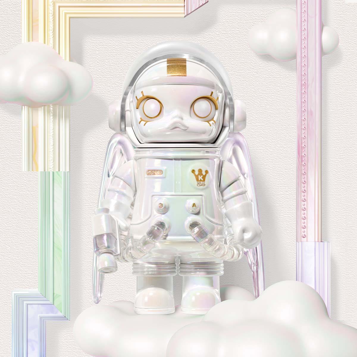 POP MART Mega Space Molly 100% Serie 4 (Blind Box)