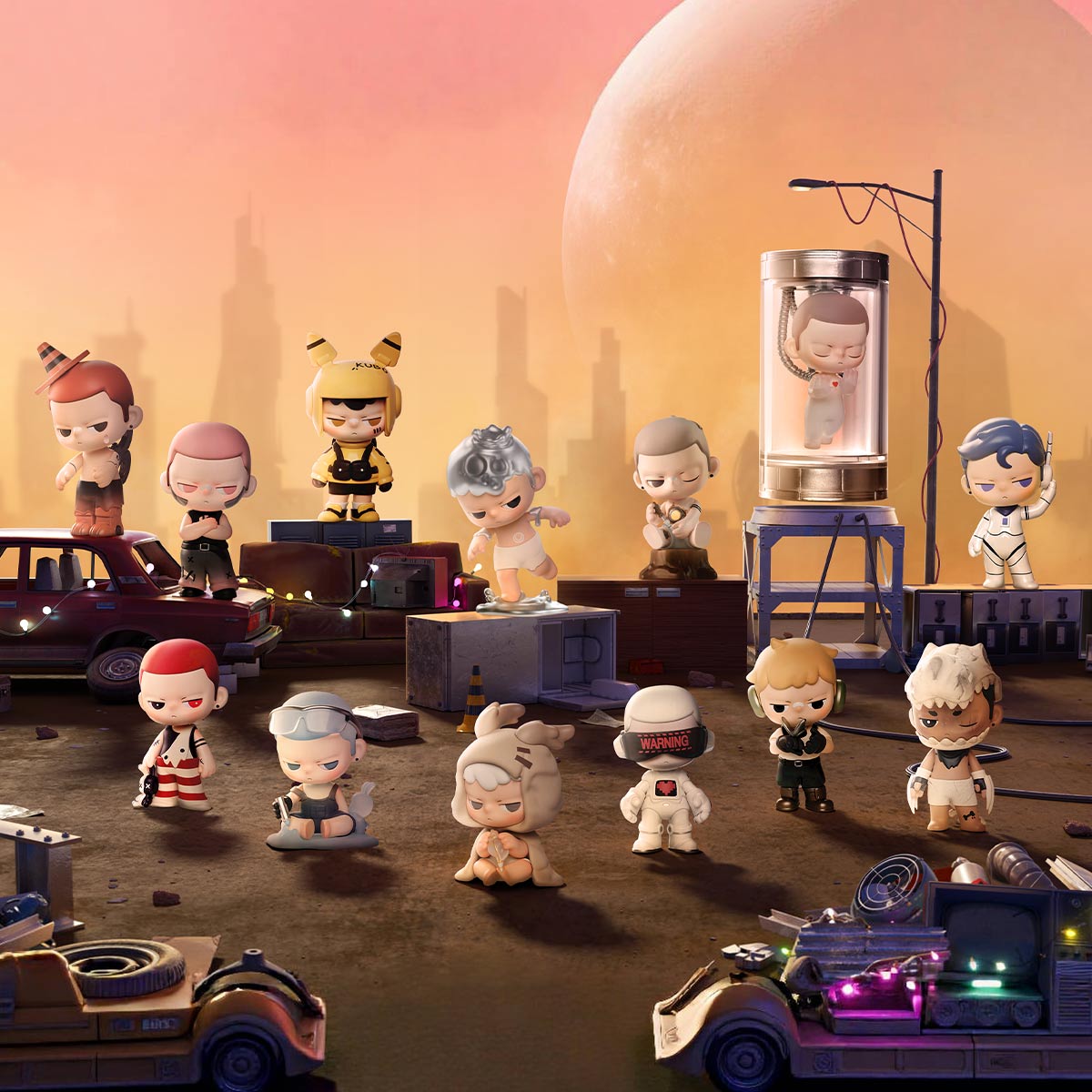 POP MART Kubo City of Sunset (Blind Box)