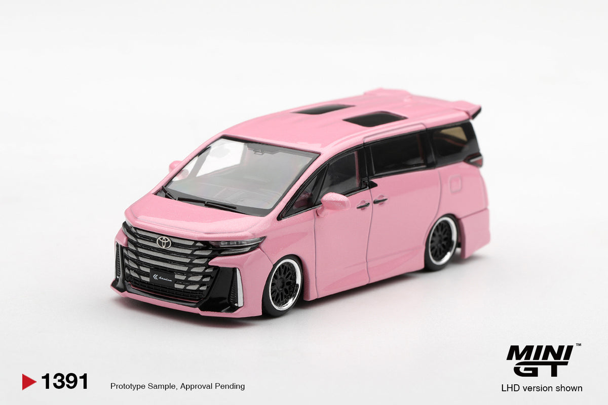 MINI GT Toyota Vellfire 40 KUHL Metallic Pink | 1391 - PRE ORDER