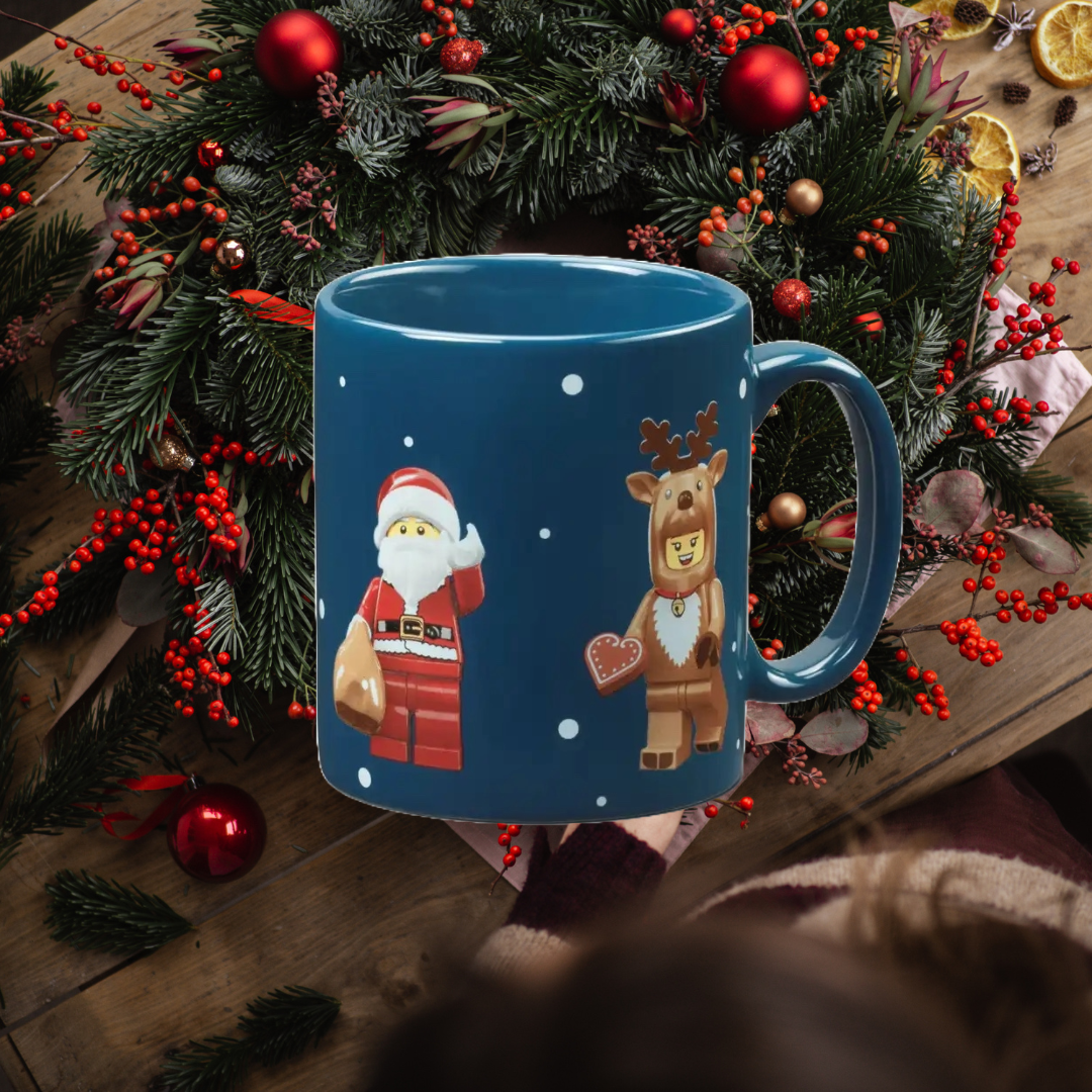 LEGO Christmas Mug | Blue