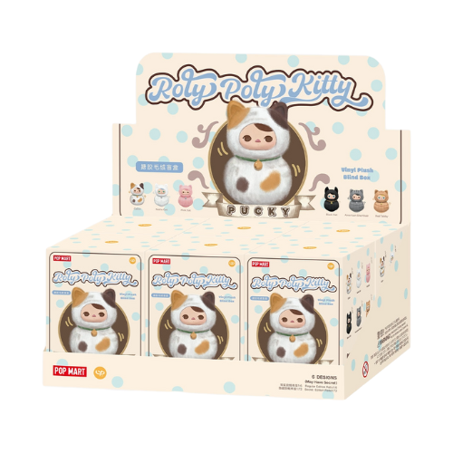 POP MART Pucky Roly-Poly Kitty (Blind Box)