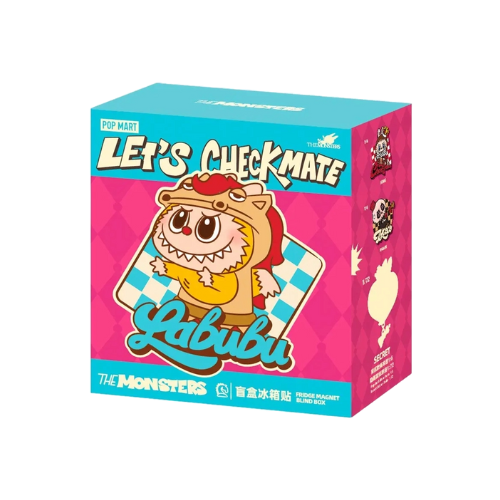 POP MART Labubu Let's Checkmate Fridge Magnets (Blind Box)