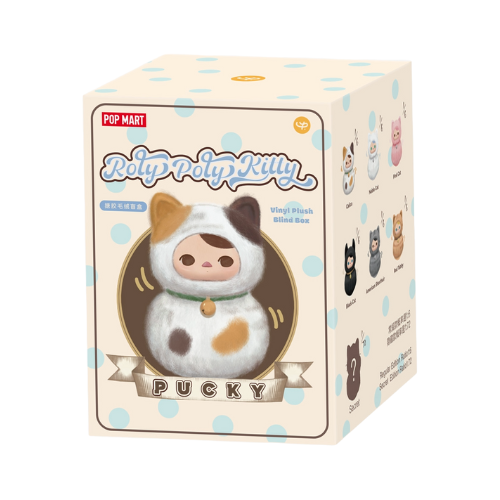 POP MART Pucky Roly-Poly Kitty (Blind Box)