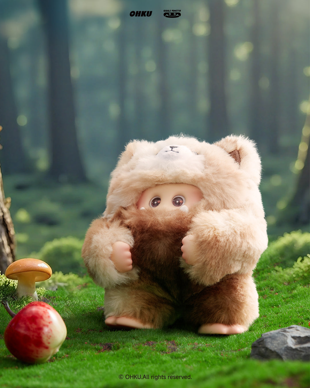 DREAME MART Giggle Monster Furry Forest (Blind Box)