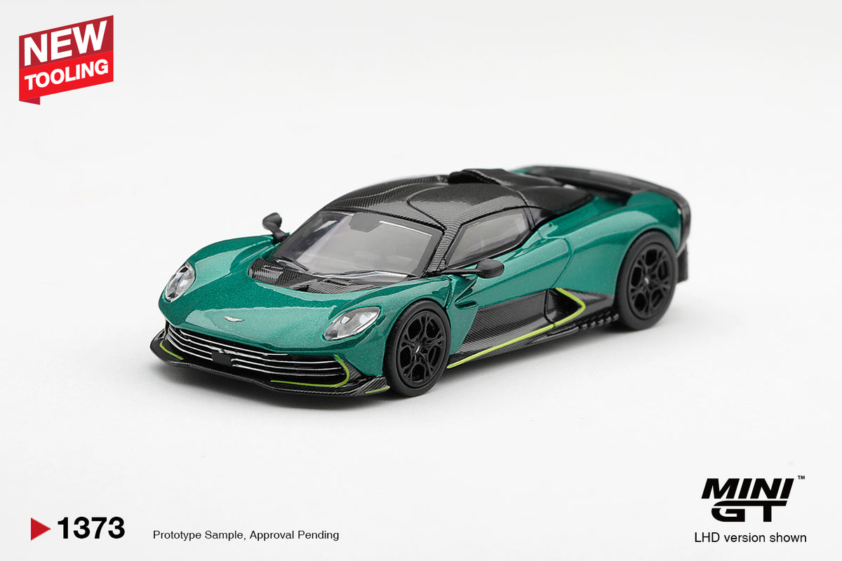 MINI GT Aston Martin Valhalla Podium Green | 1373 - PRE ORDER
