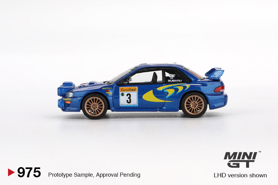 MINI GT Subaru Impreza WRC98 1998 Rally Monte Carlo #3 | 975