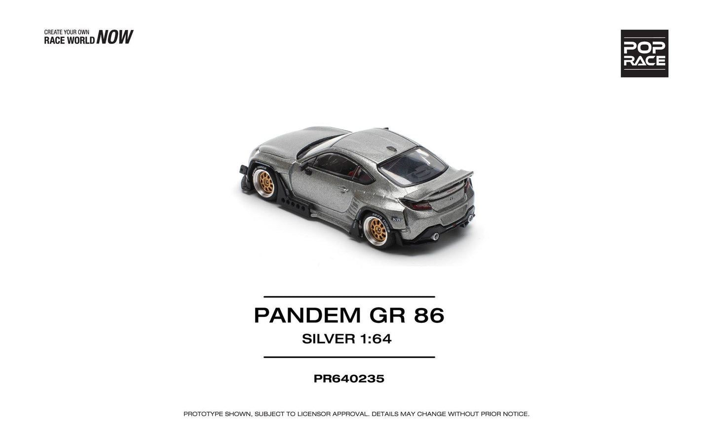POP RACE Toyota GR 86 Pandem 2022 | 1:64