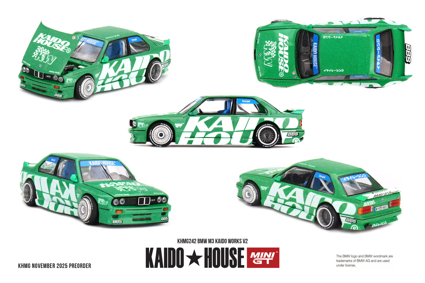 MINI GT BMW M3 Kaido Works V2 | KHMG242 Kaido House