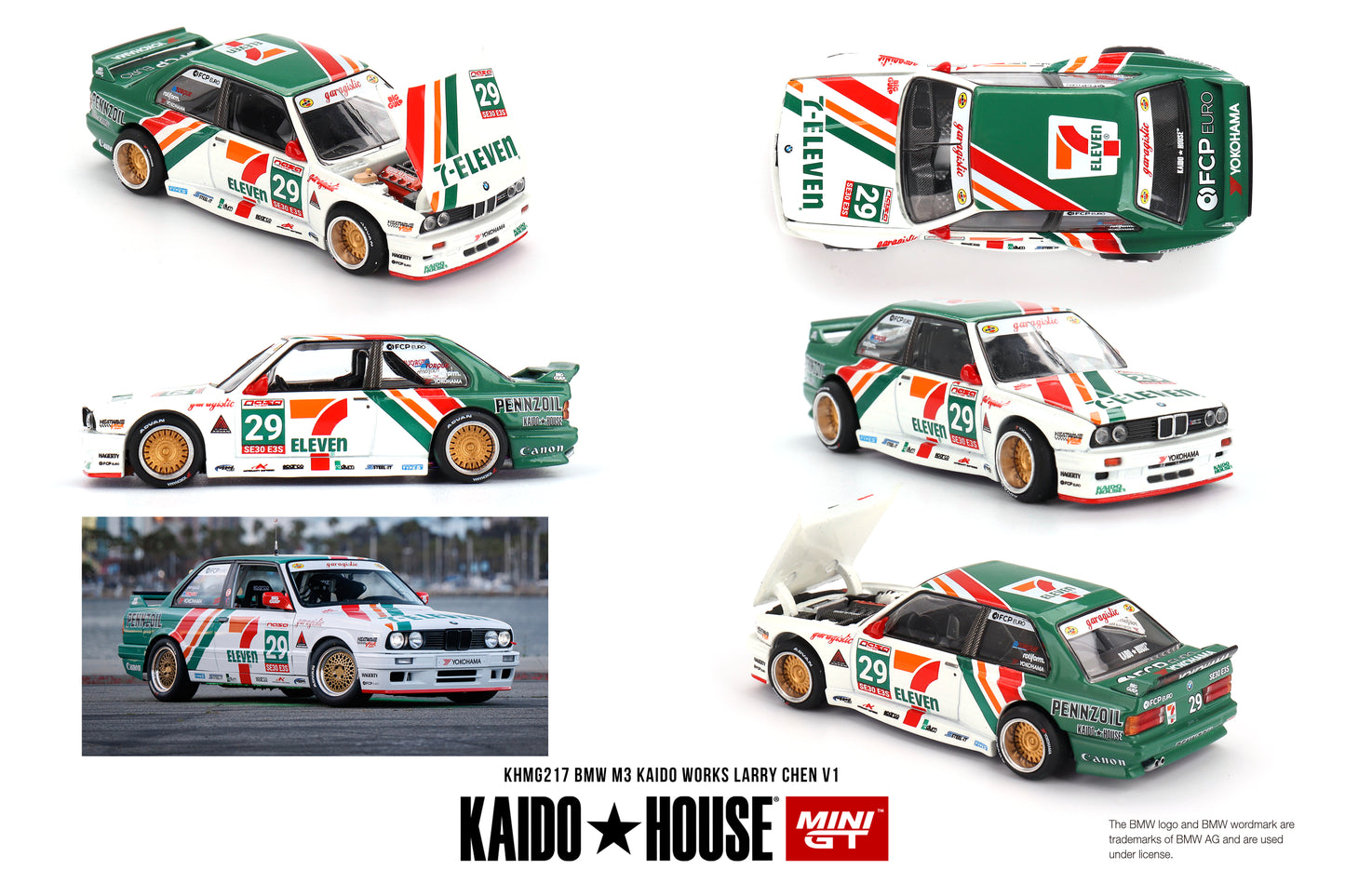 MINI GT BMW M3 Kaido Works Larry Chen V1 | KHMG217 Kaido House