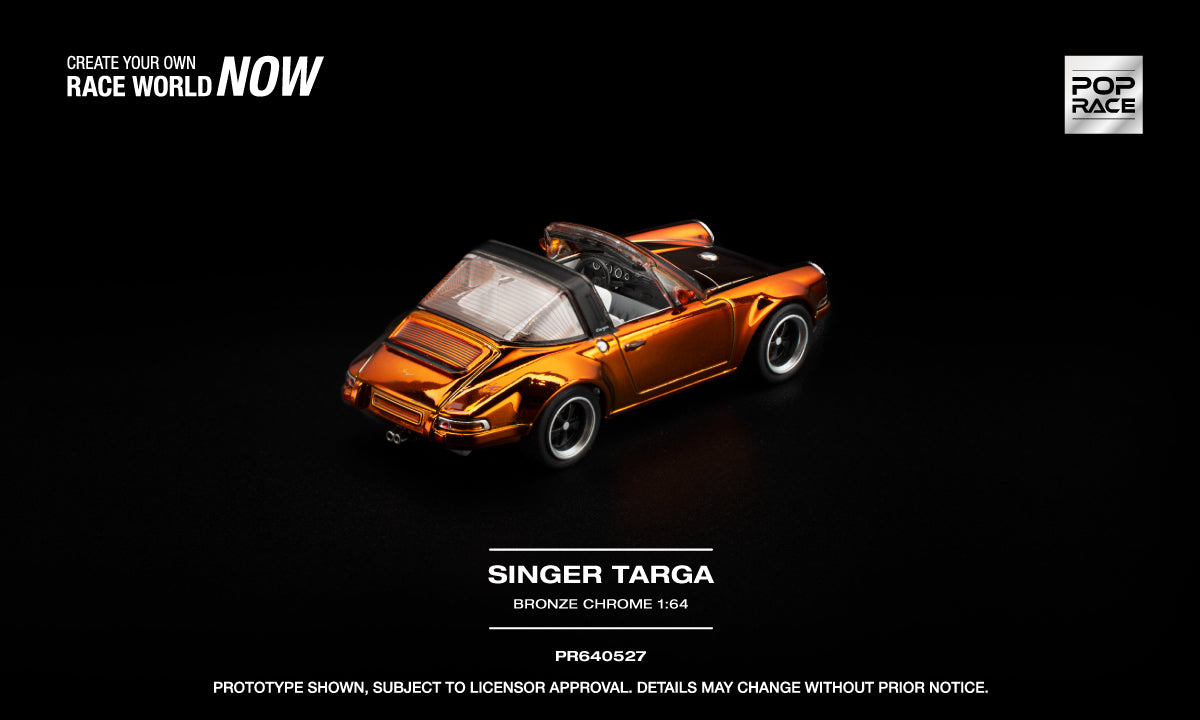 POP RACE Porsche 911 Targa Singer 1967 | 1:64 - PRE ORDER