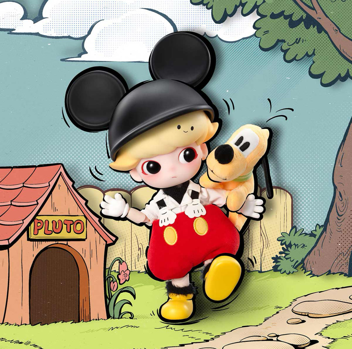 POP MART Dimoo Mickey 1/8 Figure | Disney (Exclusive / RARE)