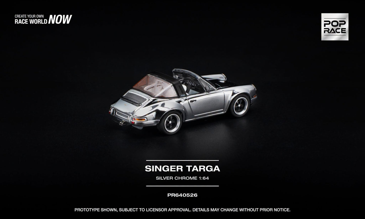 POP RACE Porsche 911 Targa Singer 1967 | 1:64 - PRE ORDER