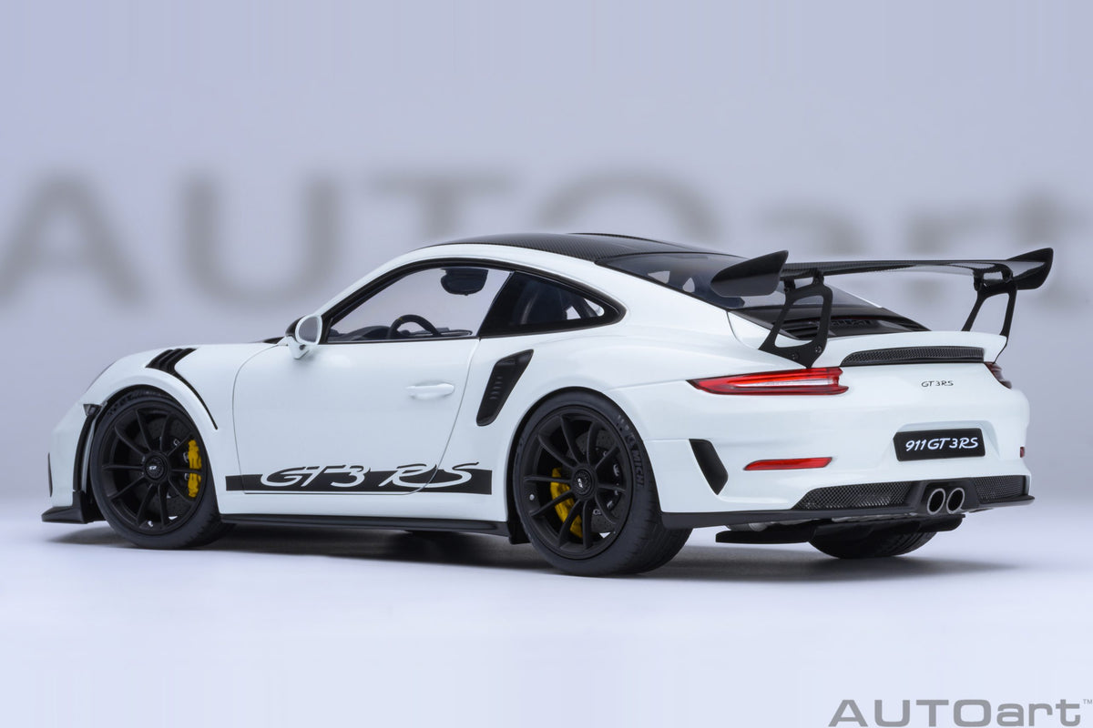 AUTOART Porsche 911 (991.2) GT3 RS Weissach 2017 | White 1:18