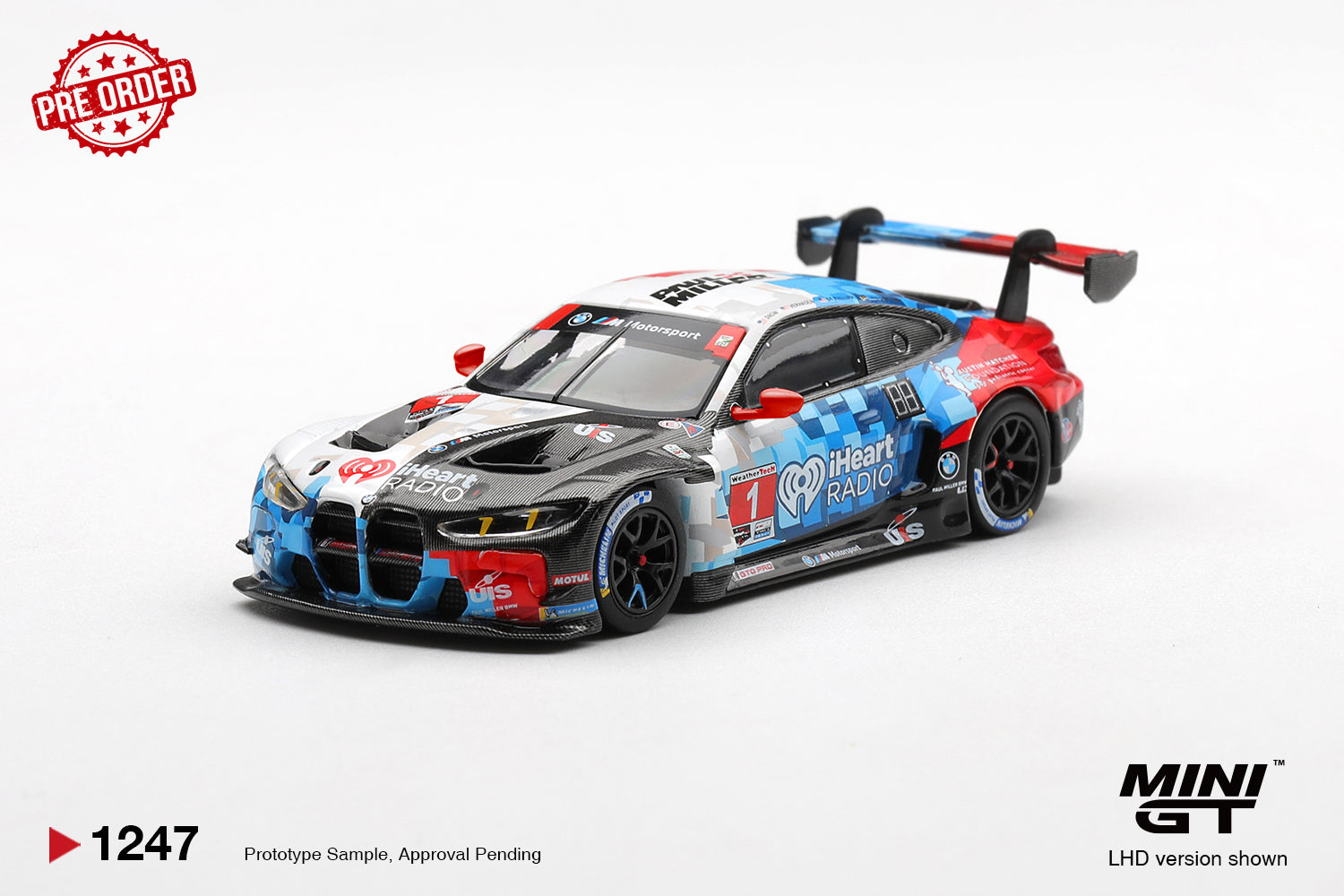 MINI GT BMW M4 GT3 EVO #1 Paul Miller Racing 2025 IMSA 24h Daytona