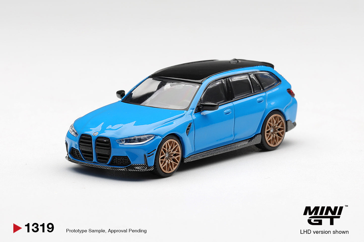 MINI GT BMW M3 M Performance Touring Riviera Blue | 1319 - PRE ORDER