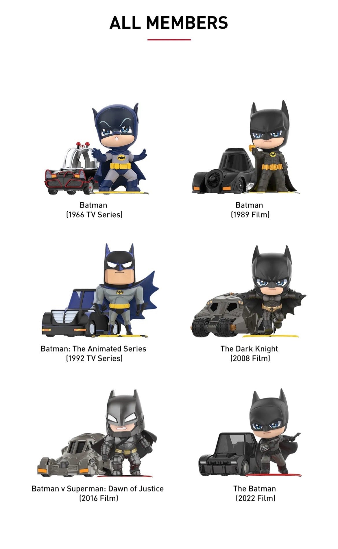 POP MART DC BATMAN 85th Anniversary Blind Box