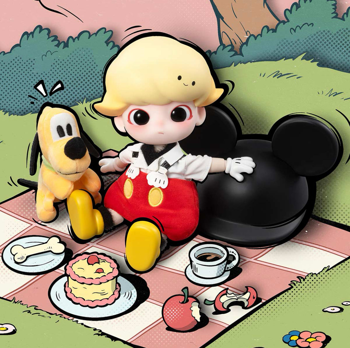 POP MART Dimoo Mickey 1/8 Figure | Disney (Exclusive / RARE)