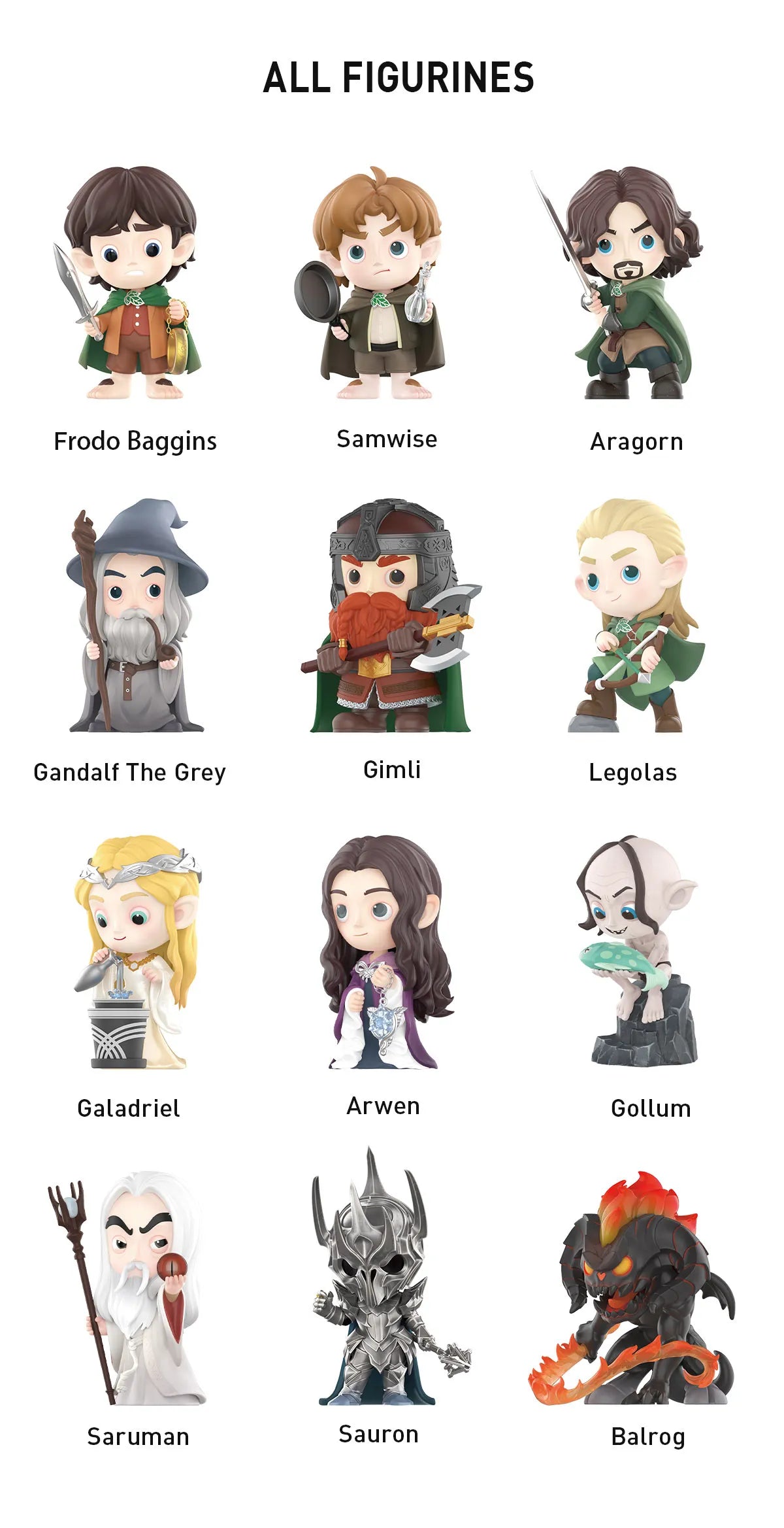 POP MART The Lord Of The Ring Blind Box