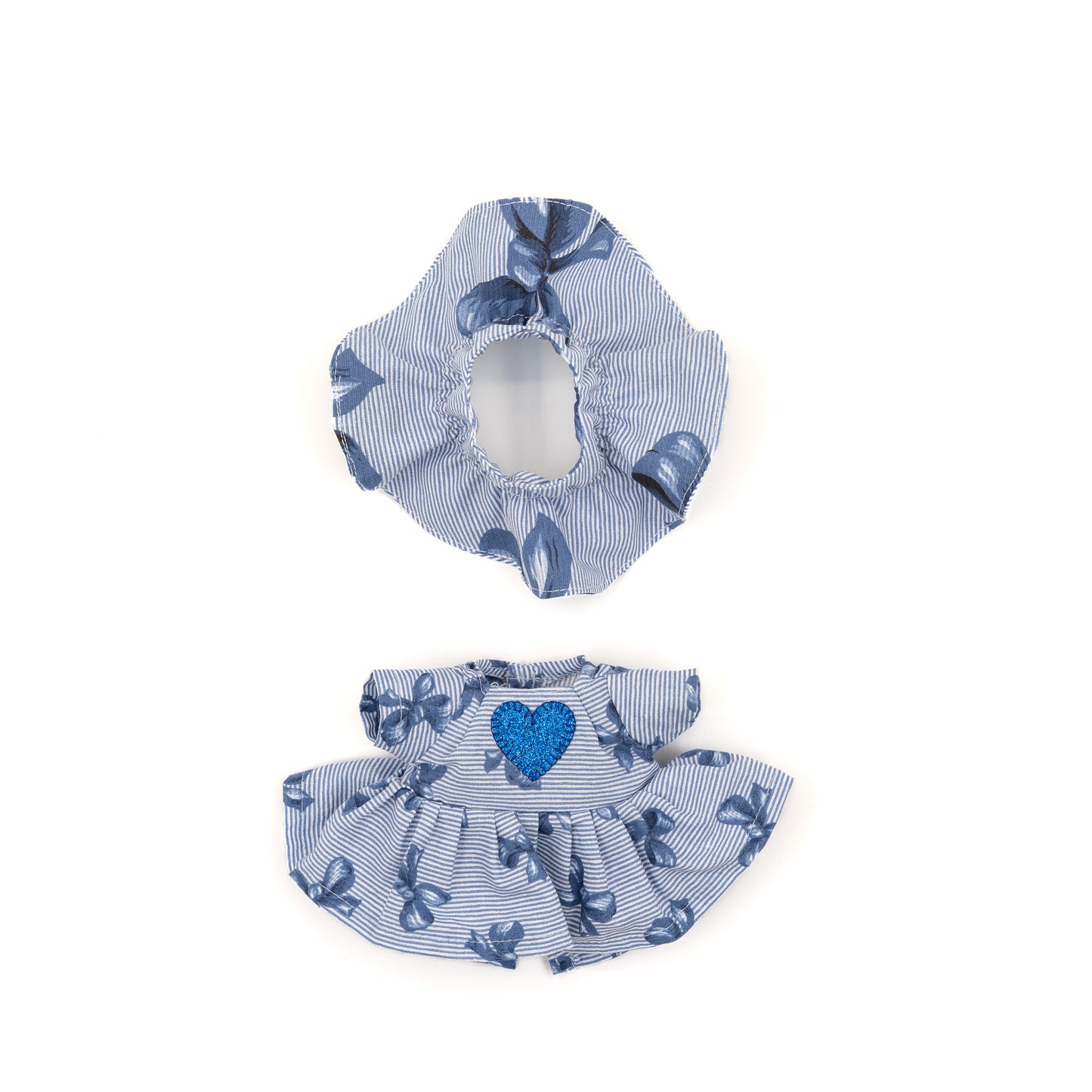 Elizabeth Bleu Vestito per Labubu | Completo