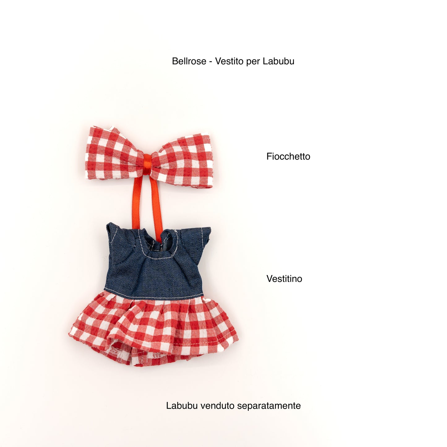 BELLROSE Vestito per Labubu | Completo