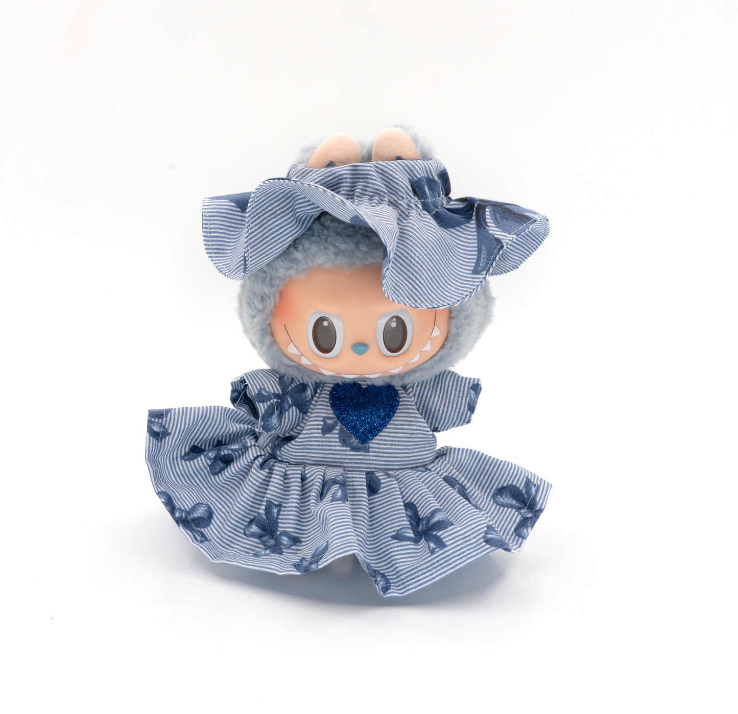 Elizabeth Bleu Vestito per Labubu | Completo