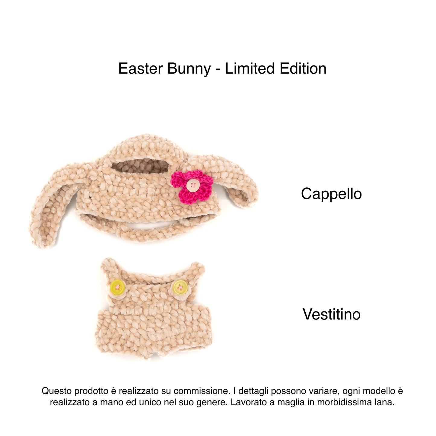 Easter Bunny Vestito per Labubu | Completo EXCLUSIVE