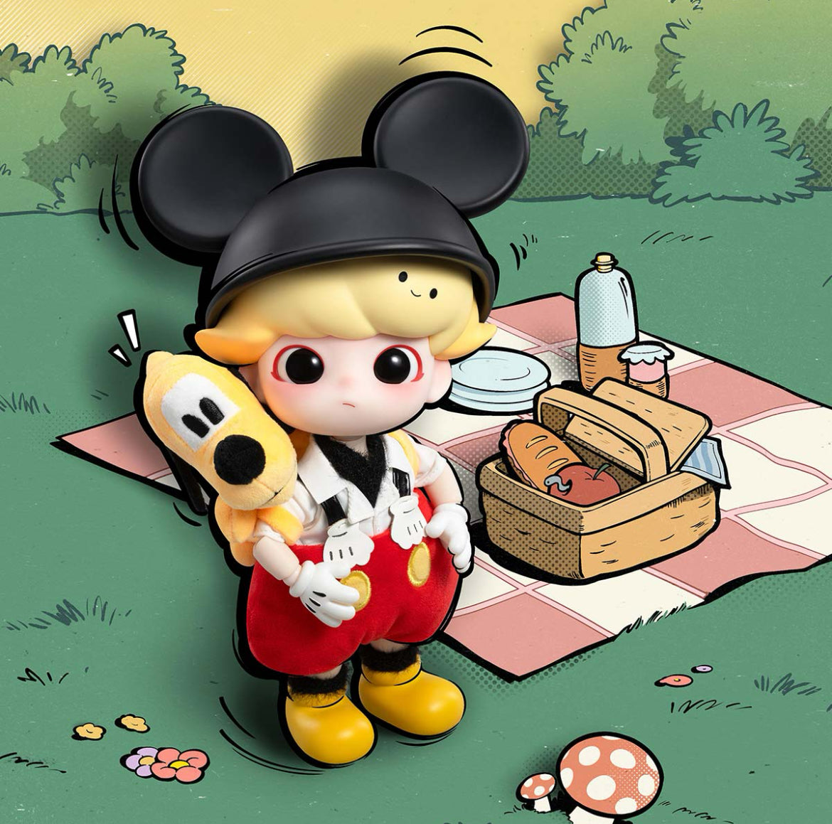 POP MART Dimoo Mickey 1/8 Figure | Disney (Exclusive / RARE)
