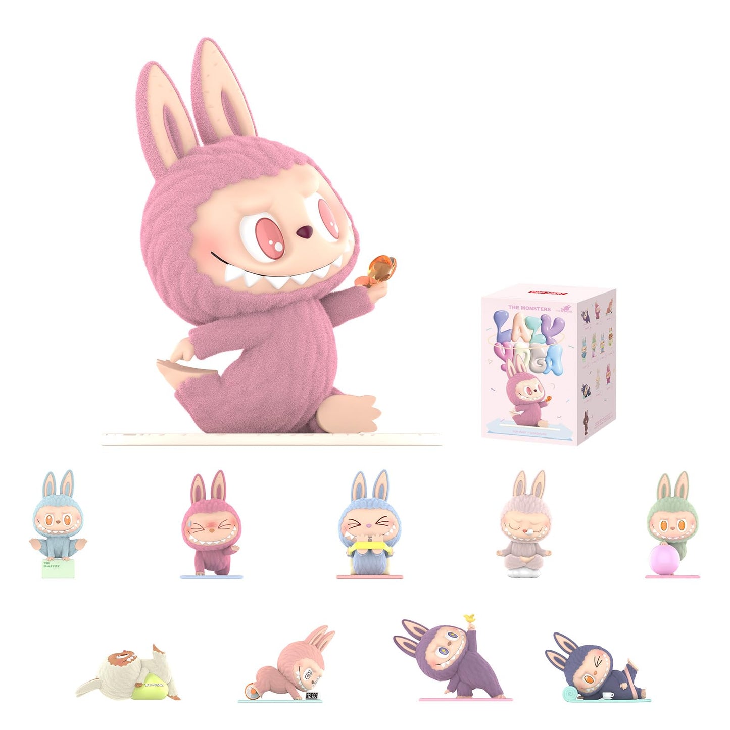 POP MART Labubu Lazy Yoga (Blind Box)