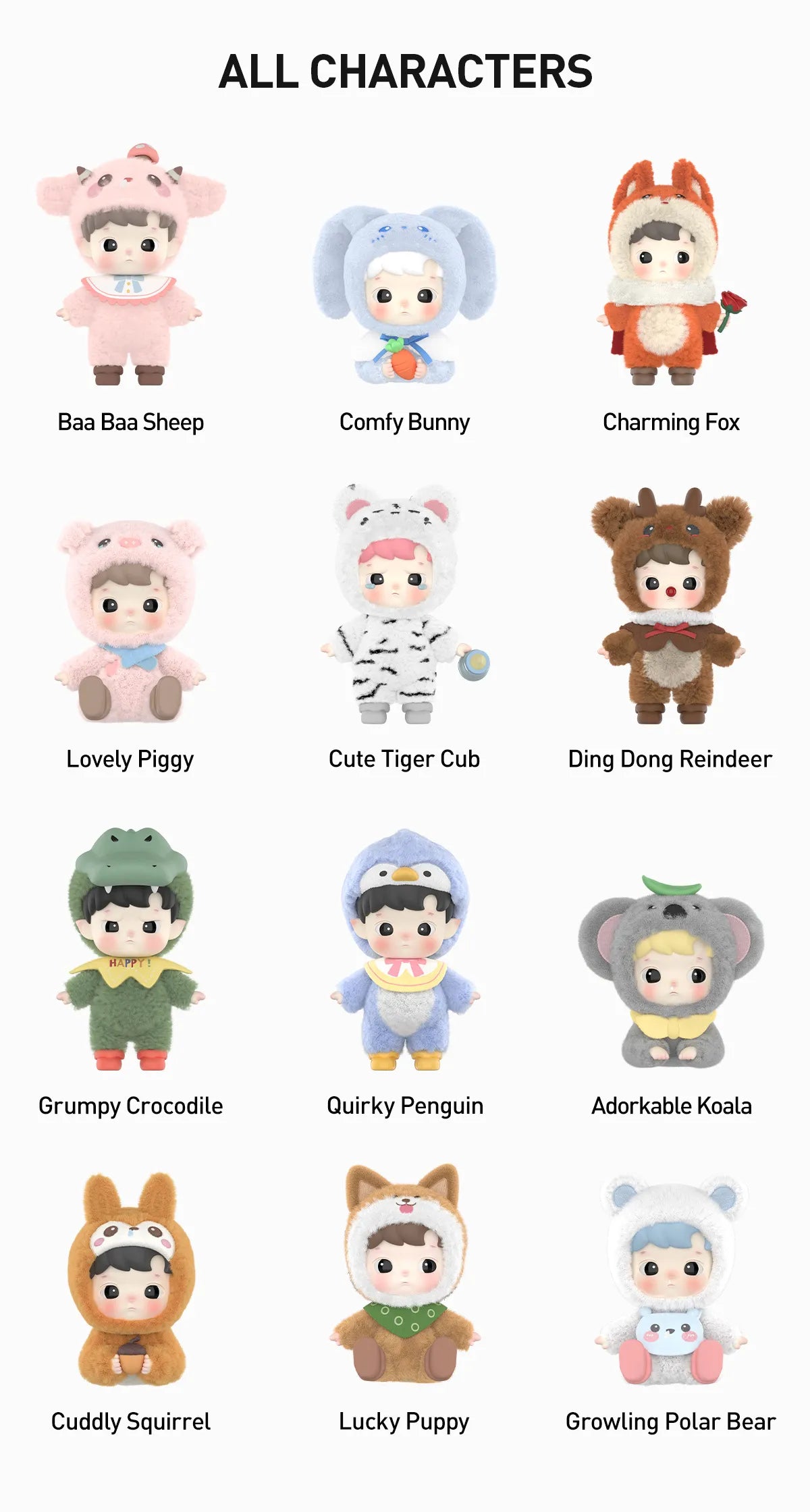 POP MART Hacipupu Snuggle With You (Blind Box)