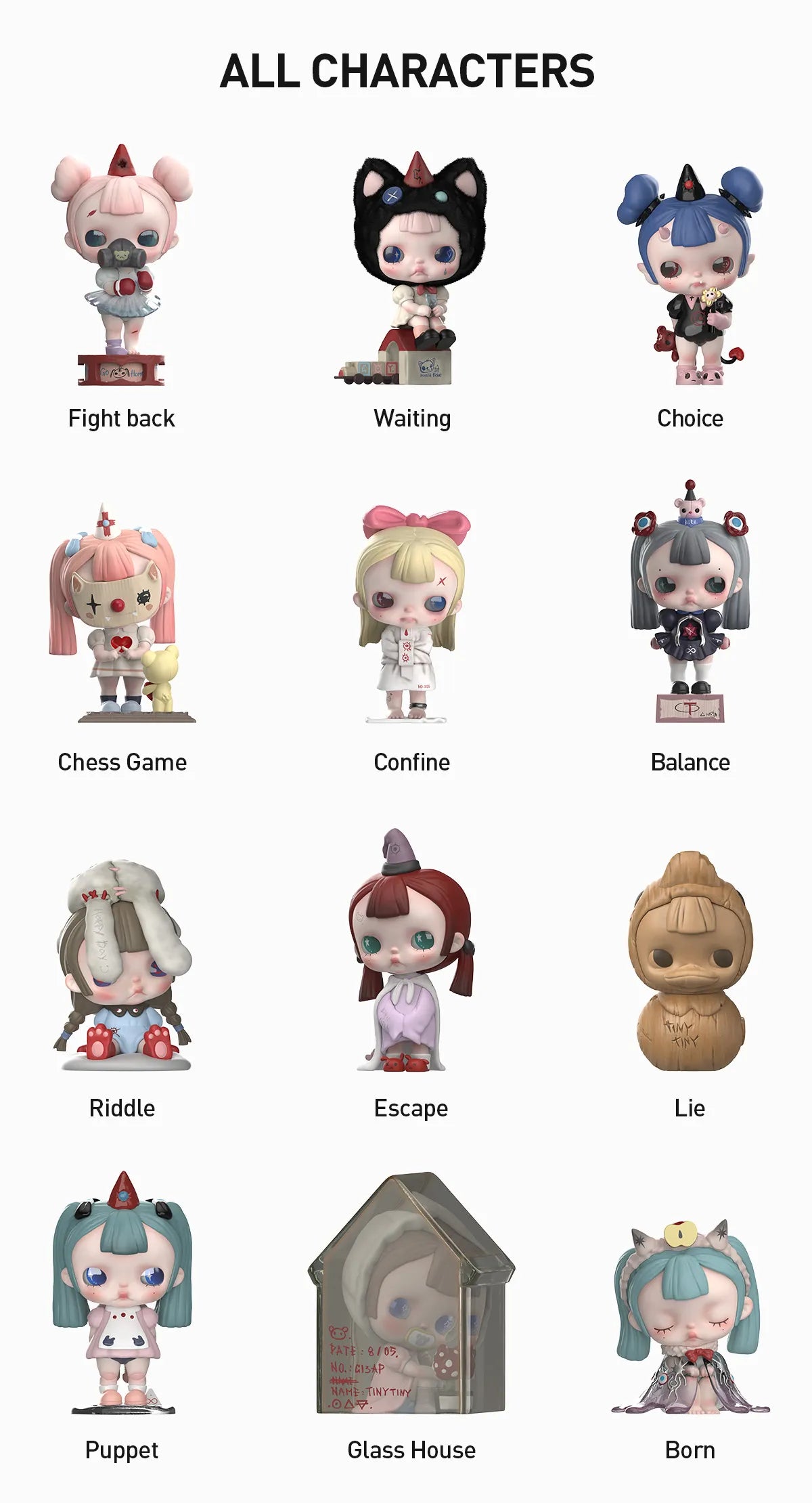 POP MART TinyTiny - Prologue Blind Box