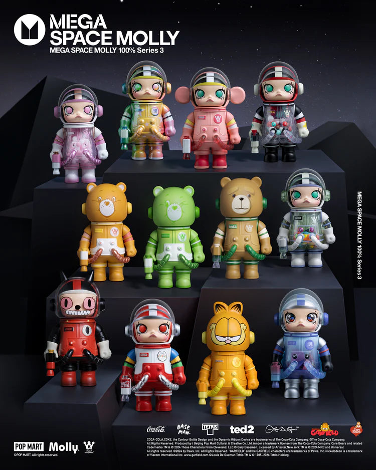 POP MART Mega Space Molly 100% (Blind Box)