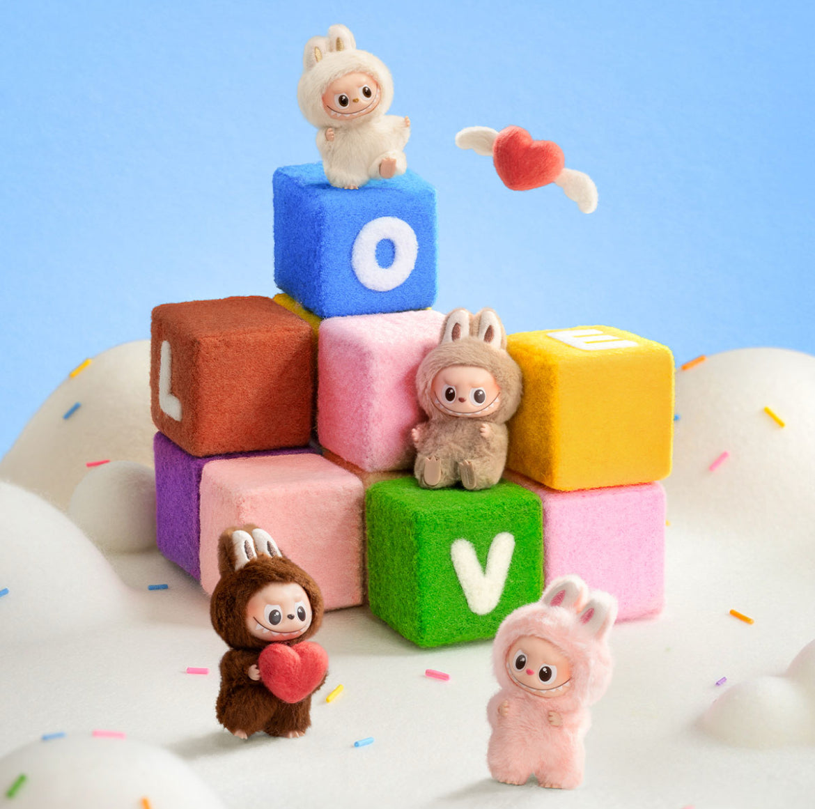 POP MART Labubu Pin for Love | A - M (Blind Box)